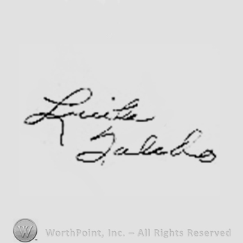 Signature : Lucida Galedo.
