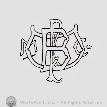 Monogram of letters MCB.