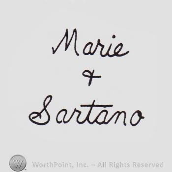 Words Marie & Sartano.