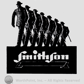 Seven suits above word SMITHSON.