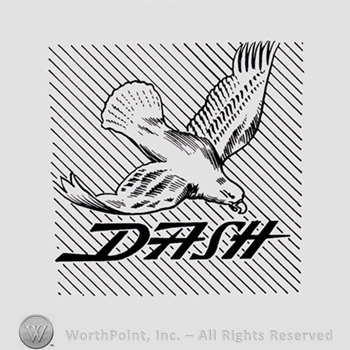 Dove above word DASH.