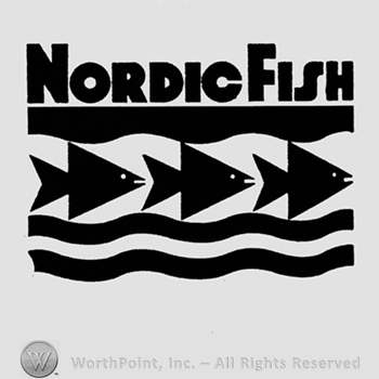Three fish and words NORDIC FISH written above.