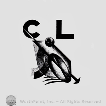 Frog and initials C and L.
