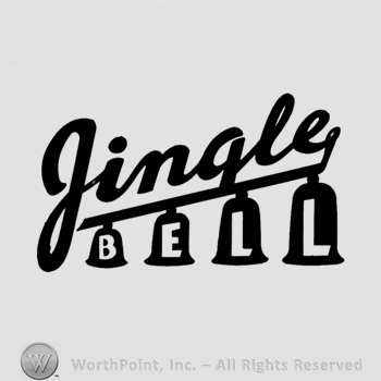 Words JINGLE BELL and four bells.