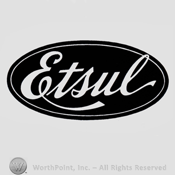 Word ETSUL written inside a black oval.