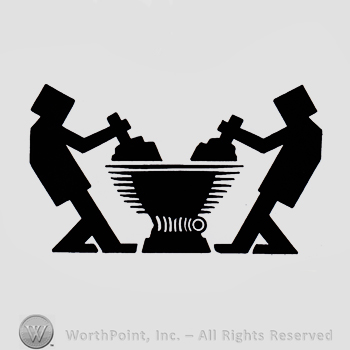 Two working  robots.