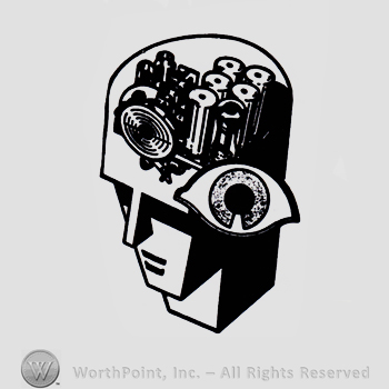 Robot head.