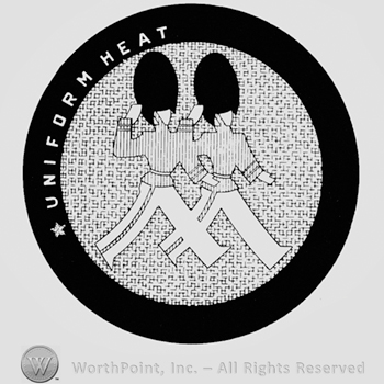 Two soldiers inside a circle; words UNIFORM HEAT written on the edge.