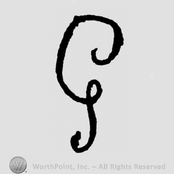 Capital handwritten G.