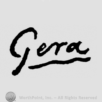 The name Gerra handwritten, signature-like.