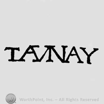 The word Tavnay in uppercase letters