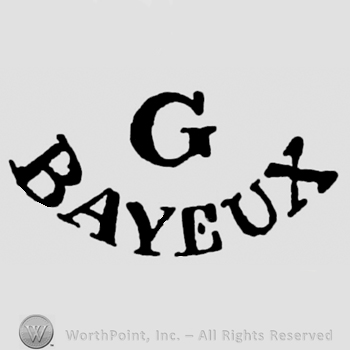 An uppercase G above the word Bayeux