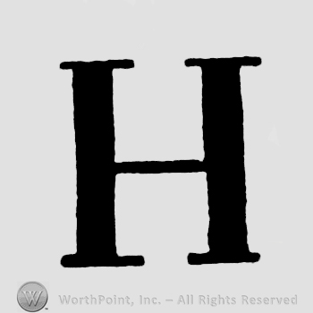 An uppercase H