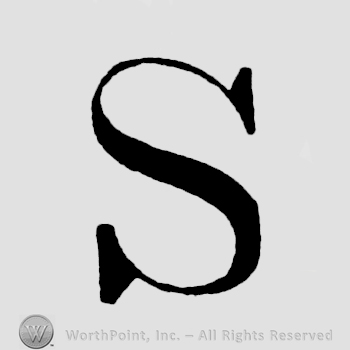 An uppercase S