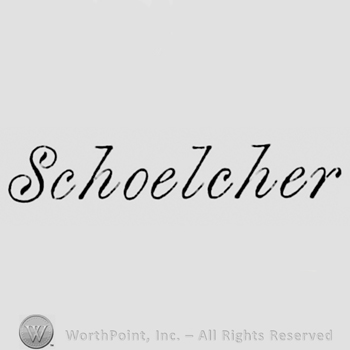 The word Schoelcher in handwriting
