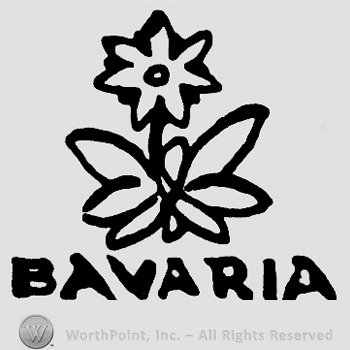 A flower with word BAVARIA writen below.