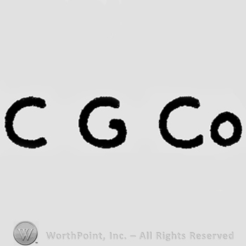 Set of initials in bold lettering "CGCo"