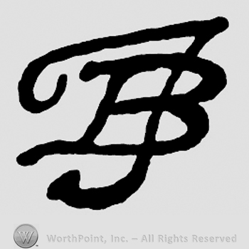 Monogram of letters F and B.