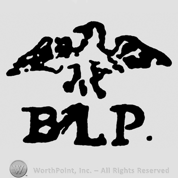 Eagle with BLP written below.