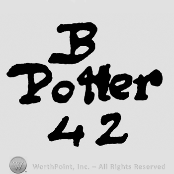 B POTTER 42 written.