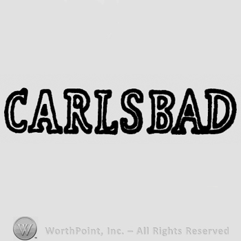 Word CARLSBAD.