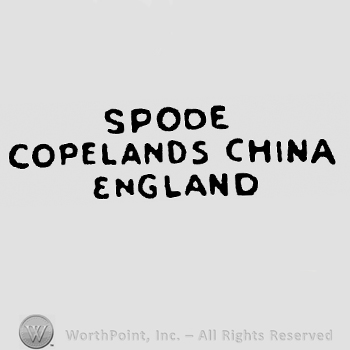 COPELAND STONE CHINA written.