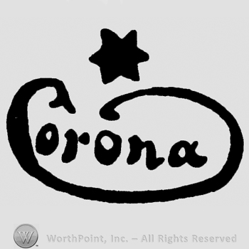 A star on top and CORONA written below.