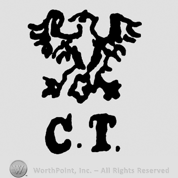 An eagle with letters C T below.