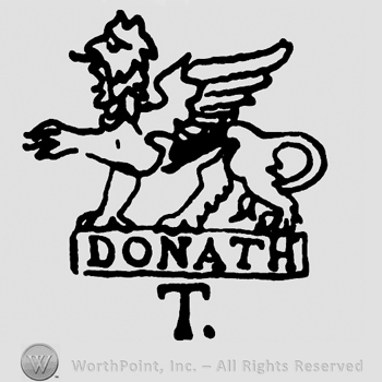 Winget lion and DONATH T written below.