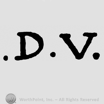 Letters D V.