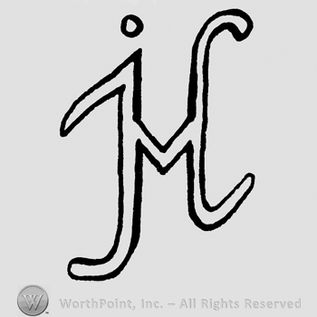 Monogram of letters JMC.