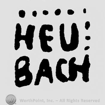 Heu Bach written.