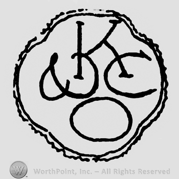 An oval with K&CO inside.
