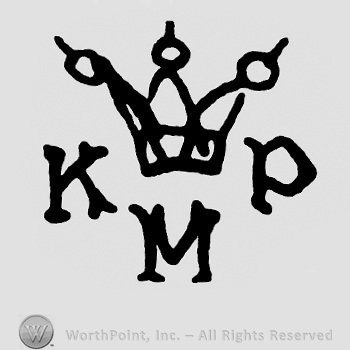 A crown and letters K M P.