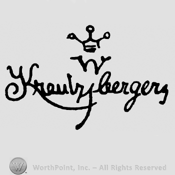 A crown on top of word KREUTZYBERGERS.