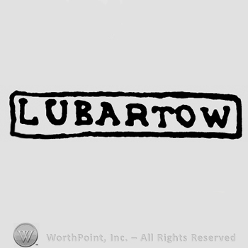 Lubartow written inside a rectangle.