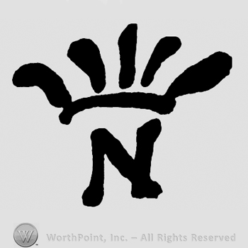 Letter N with a crown on top.