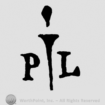 Letters PL with a vertical line in the middle.