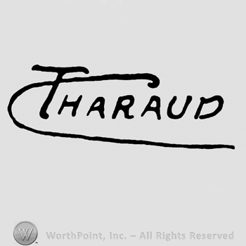 Letter C and word Tharaud