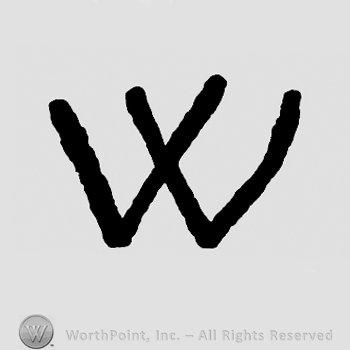 Letter W.