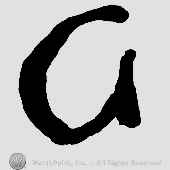 Letter G.