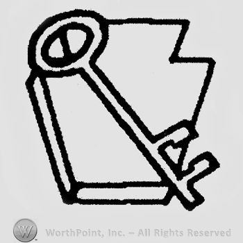 A key in an opened book