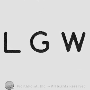 Capital initials "LGW"
