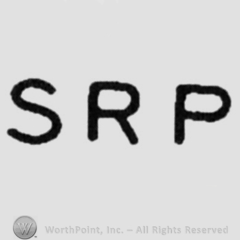 Capital letters "SRP"