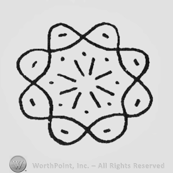 Resembles a rose/flower and sometimes called the &ldquo;Tudor Rose&rdquo;