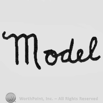 Handwritten word "Model"