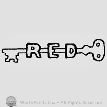 A key with word "Red" written on it