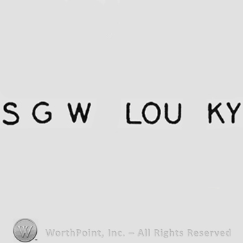 Capital initials "SGW LOU KY"