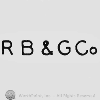 Initials "R B & G Co"