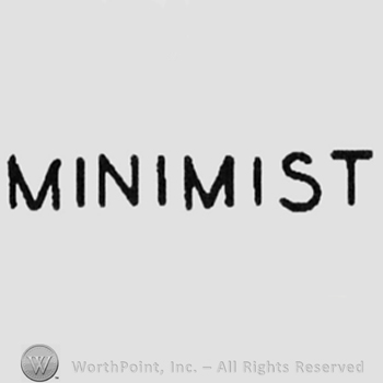 Capital letters "MINIMIST"